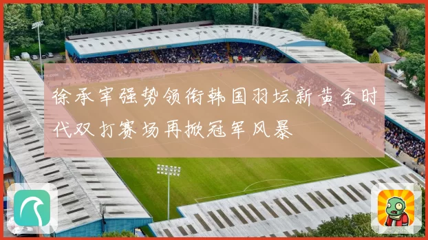 徐承宰强势领衔韩国羽坛新黄金时代双打赛场再掀冠军风暴